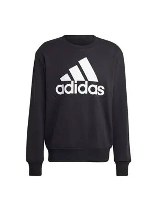 Big Logo French Terry Sweatshirt Long Sleeve T-shirt IC9324 - ADIDAS - BALAAN 1