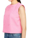 Blazer Sleeveless Pink - AMI - BALAAN 3