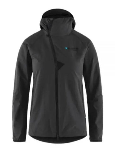 Women's Vanadis 2.0 Wind Stretch Zip-Up Jacket Dark Grey - KLATTERMUSEN - BALAAN 1