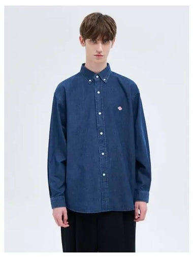 Men s Shirt Blouse Southern Blue Domestic Product - DANTON - BALAAN 1