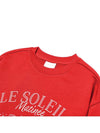 Brushed Options x Mas Teddy Bear Sweat Shirts RED - LE SOLEIL MATINEE - BALAAN 3