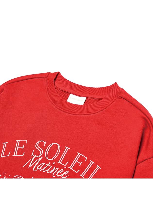 X Mas Teddy Bear Sweatshirt Red - LE SOLEIL MATINEE - BALAAN 3