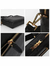 Shiny Grain Leather Brief Case Black - TOM FORD - BALAAN 4