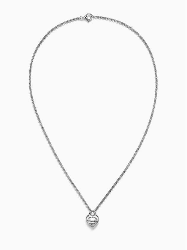 Tiffany Return to Full Heart Pendant Sterling Silver - TIFFANY & CO. - BALAAN 3