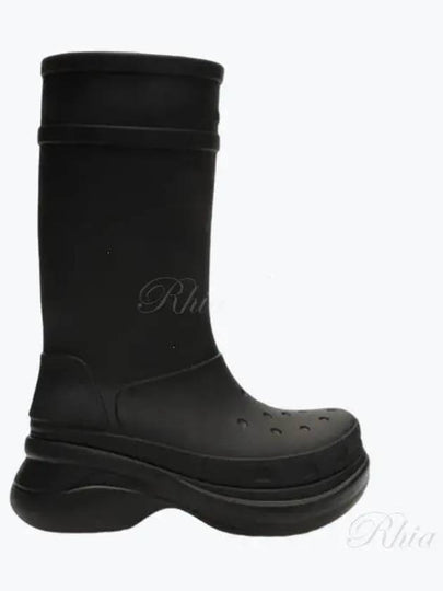 Crocs Rain Boots Black - BALENCIAGA - BALAAN 2