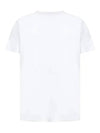 Logo Tape Short Sleeve T-Shirt White - ALEXANDER MCQUEEN - BALAAN.