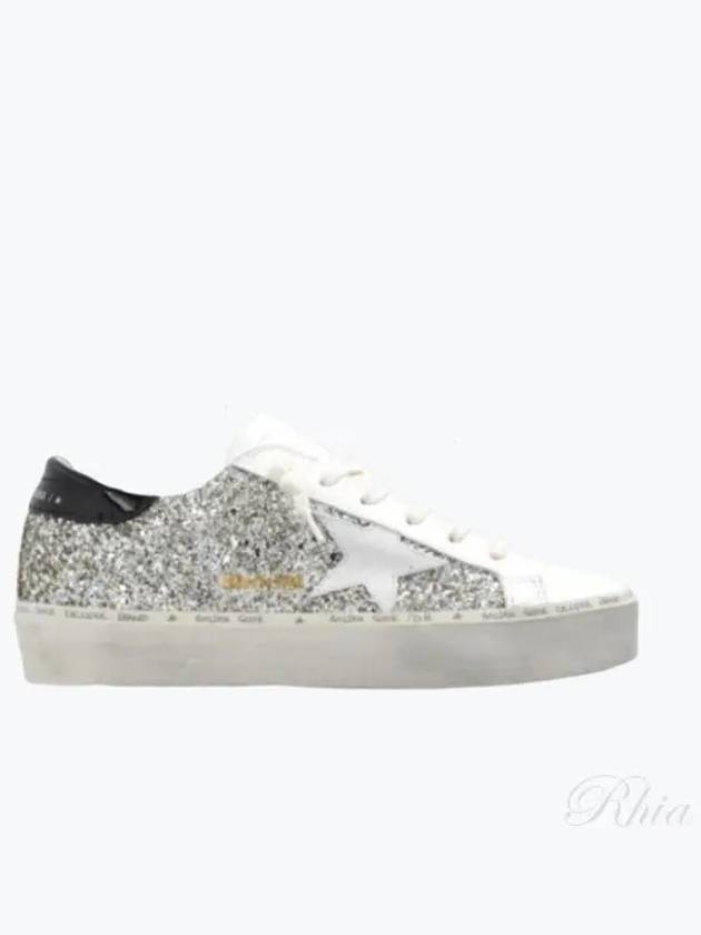 Hi Star Glitter Low Top Sneakers Silver - GOLDEN GOOSE - BALAAN 2