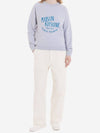 Cotton Palais Royal Vintage Logo Sweatshirt Grey - MAISON KITSUNE - BALAAN 8