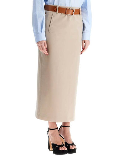 skirt with belt - MOSCHINO - BALAAN 2