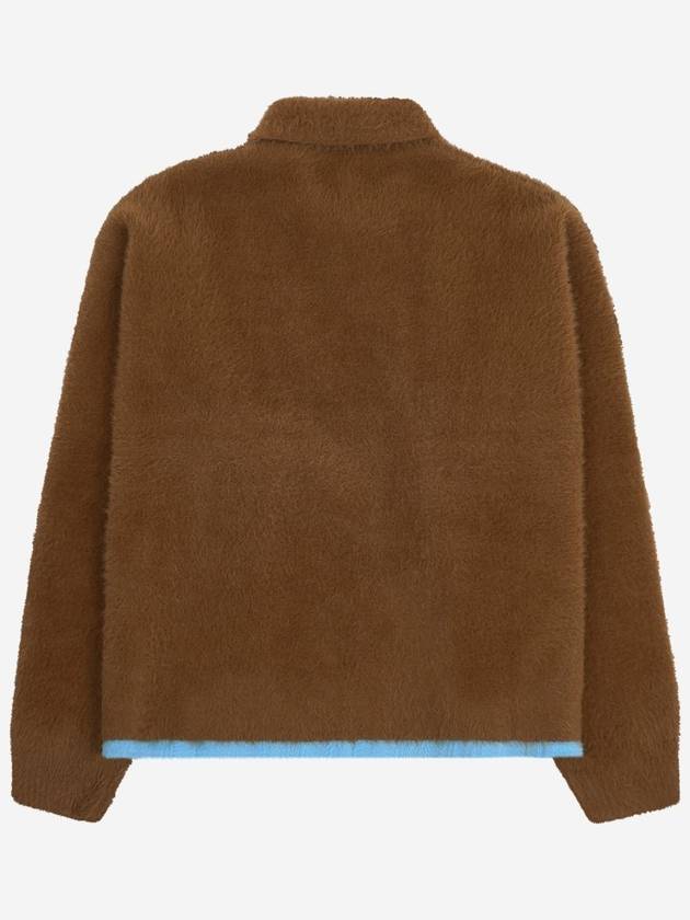 Le Neve Fluffy Long Sleeve Polo Shirt Light Brown - JACQUEMUS - BALAAN 3