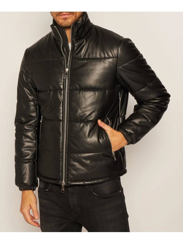 Padded Synthetic Vegan leather Down Jacket - ARMANI EXCHANGE - BALAAN 5