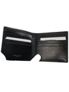 East/West Wallet In Smooth Leather Black - SAINT LAURENT - BALAAN 6