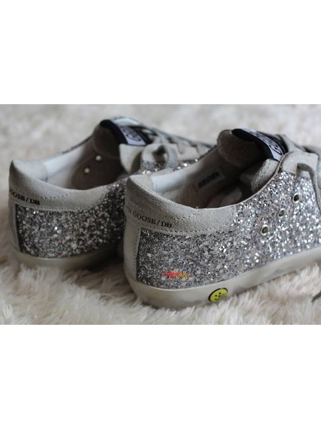 215 size kids silver glitter vintage superstar low - GOLDEN GOOSE - BALAAN 4