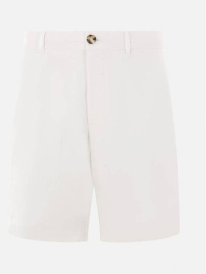 Cotton Shorts White - BRUNELLO CUCINELLI - BALAAN 2