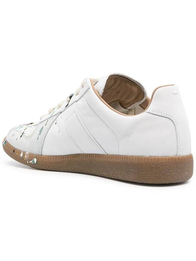 Replica Paint Drop Low Top Sneakers White - MAISON MARGIELA - BALAAN 4