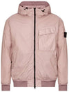 Stone Waffen Garment Dyed Crinkle Wraps Jacket Lavender 771540723 V0086 - STONE ISLAND - BALAAN 1