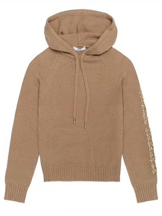 Ananas Wool Hoodie Camel ANANAS 005 - MAX MARA - BALAAN 1