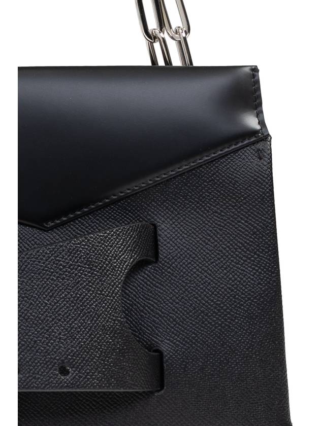 Maison Margiela Shoulder Bag Snatched Medium, Women's, Black - MAISON MARGIELA - BALAAN 6