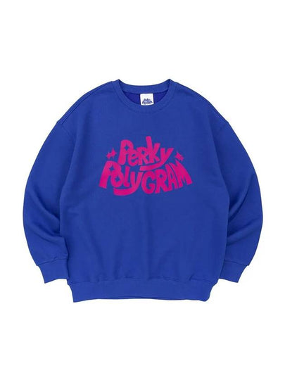 PERKY POLY SWEATSHIRTS BLUE - POLYGRAM - BALAAN 2