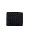 Intrecciato Weaving Half Wallet Black - BOTTEGA VENETA - BALAAN 5