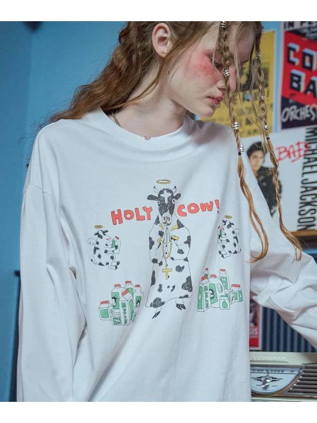 DTP Holy Cow Long Sleeve White - CPGN STUDIO - BALAAN 3