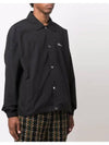 logo slogan print jacket black PERMJT008 BLACK - DROLE DE MONSIEUR - BALAAN 4