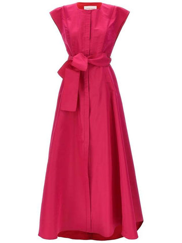 Carolina Herrera Long Bow Dress - CAROLINA HERRERA - BALAAN 1