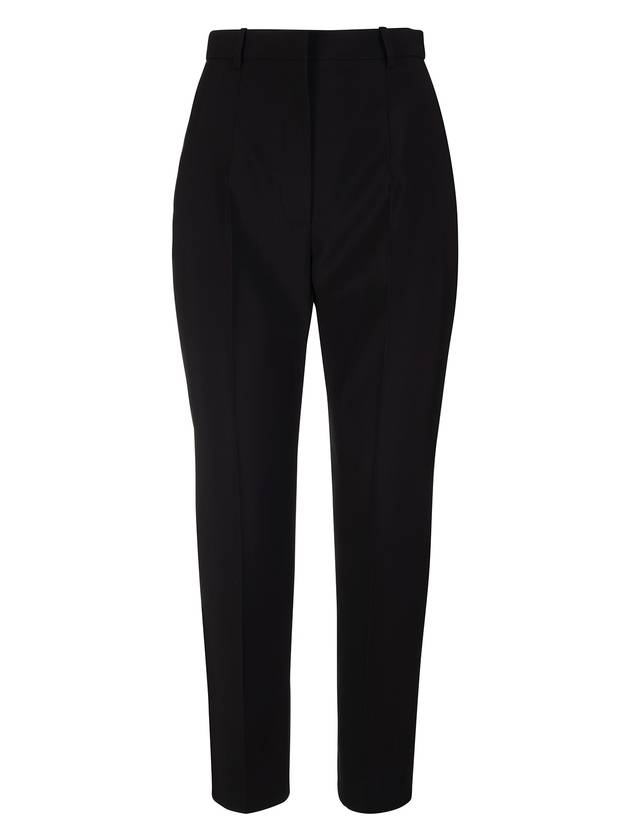 straight pants black - ALEXANDER MCQUEEN - BALAAN 1