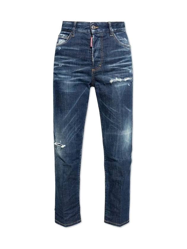 Women's Boston Jeans Navy - DSQUARED2 - BALAAN 1