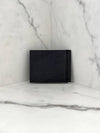 Saffiano Leather Triangle Logo Half Wallet Black - PRADA - BALAAN 8