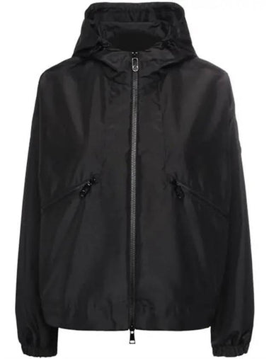 Women's Marmace Hooded Jacket Black - MONCLER - BALAAN 1