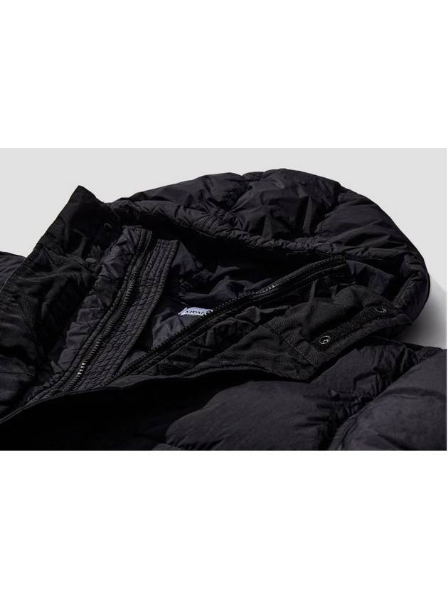 Wappen Patch Crinkle Labs Padding Black - STONE ISLAND - BALAAN 4