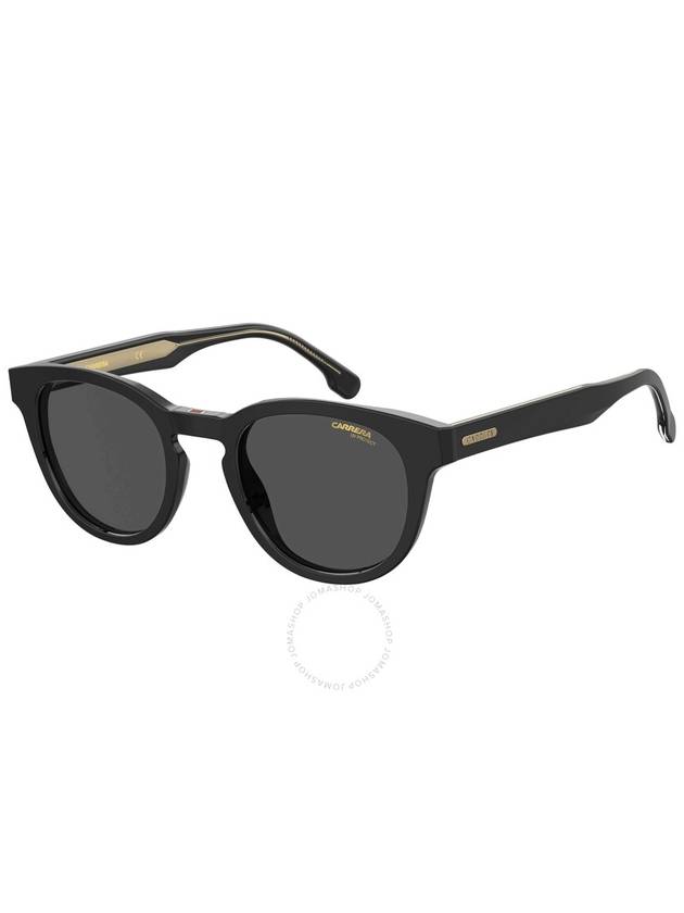 Carrera Grey Oval Unisex Sunglasses CARRERA 252/S 0807/IR 50 - CARRERA - BALAAN 1