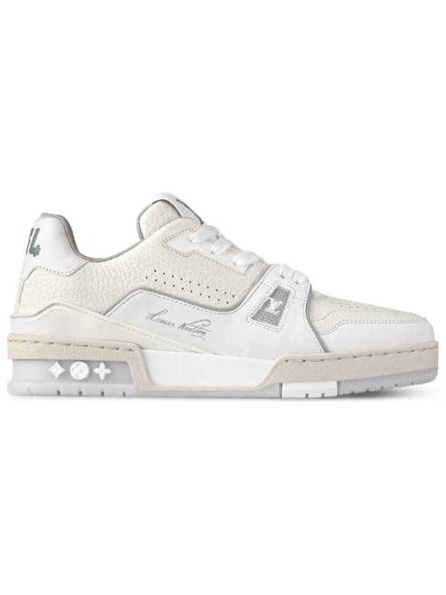 6 5 LV Men s 54 Trainer Sneakers White - LOUIS VUITTON - BALAAN 1