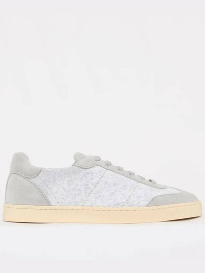 Paneled Low Top Sneakers White - BRUNELLO CUCINELLI - BALAAN 2