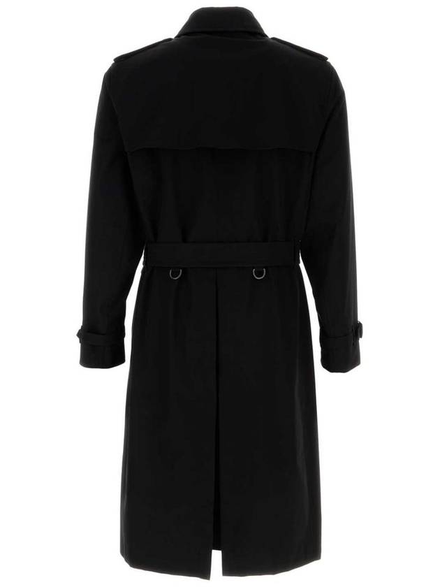 Heritage Kensington Trench Coat Black - BURBERRY - BALAAN 3