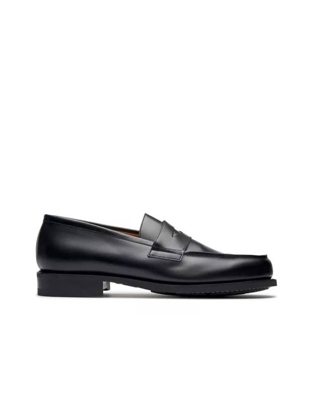 Adonis Leather Loafers Black - PARABOOT - BALAAN 1