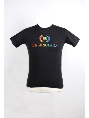 Rainbow Laurel Women s Short Sleeve XS - BALENCIAGA - BALAAN 1