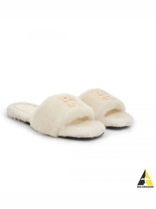 4G Shearing Slippers Ivory - GIVENCHY - BALAAN 2