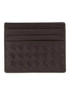 Intrecciato Card Wallet Brown - BOTTEGA VENETA - BALAAN 1