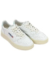 Medalist Mint Tab Low Top Sneakers White - AUTRY - BALAAN 4