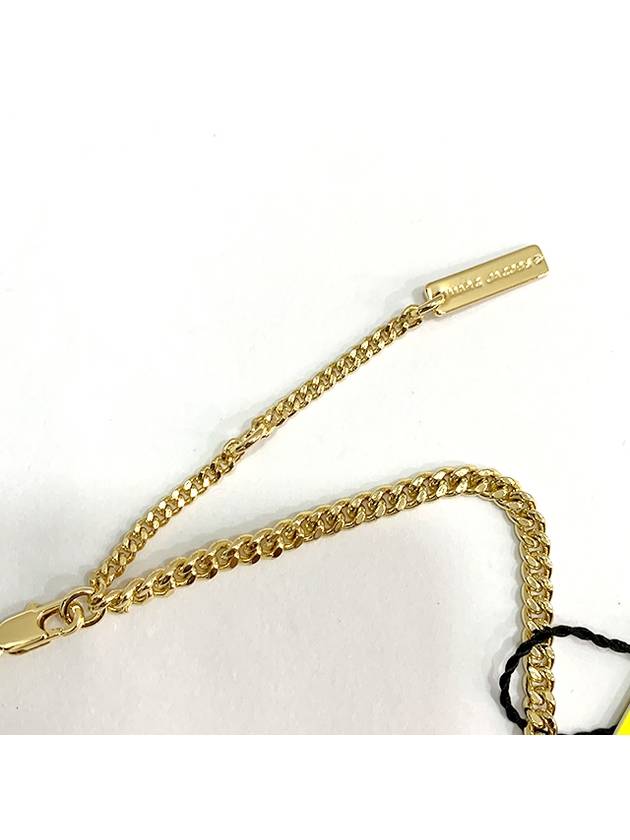 Logo Chain Necklace Gold - MARC JACOBS - BALAAN 6