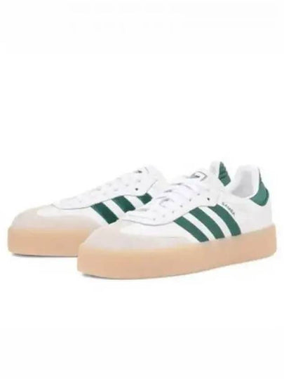 Samba Low Top Sneakers Green White - ADIDAS - BALAAN 2