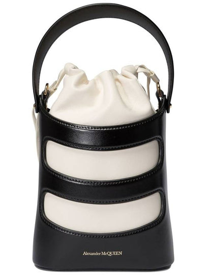 The Rise Mini Black Bucket Bag 795900 1VPHG1090 B0011182091 - ALEXANDER MCQUEEN - BALAAN 2