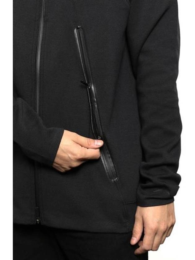 01724786010JordanFleece Hooded Zip JacketBlack - NIKE - BALAAN 14