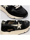 Running Sole Leather Low Top Sneakers Black - GOLDEN GOOSE - BALAAN 6