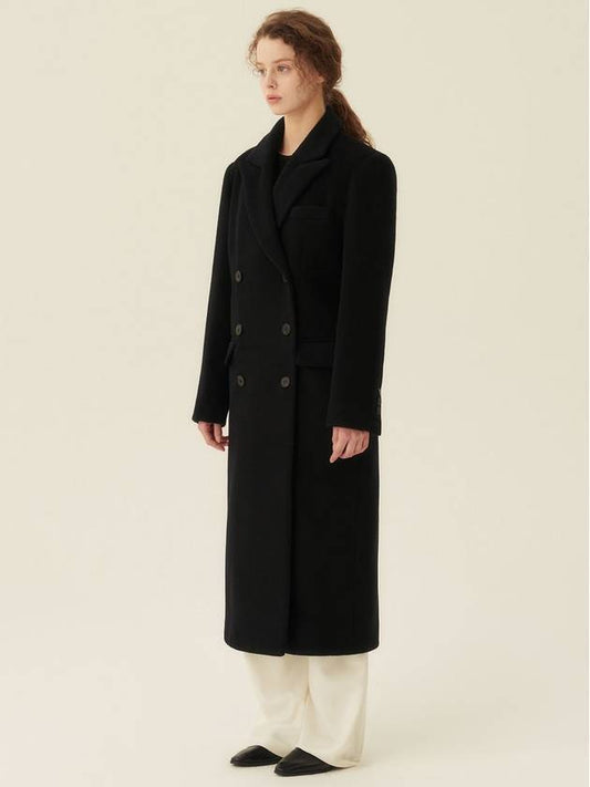 Maxi Double Coat Black - GOCORI - BALAAN 1