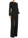 Norcia Viscose Straight Pants Black - MAX MARA - BALAAN 3