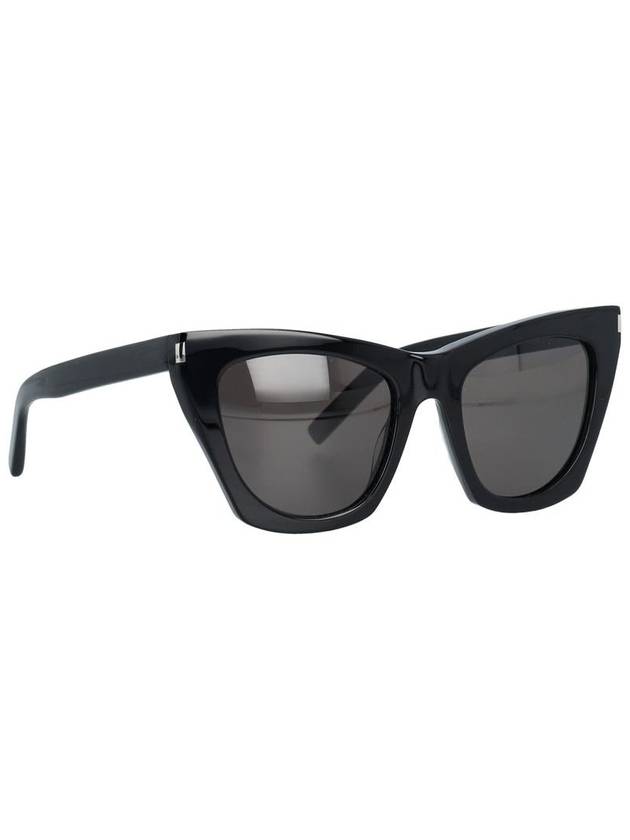 Eyewear SL214 001 New Wave Kate Cats Eye Sunglasses Black - SAINT LAURENT - BALAAN 3