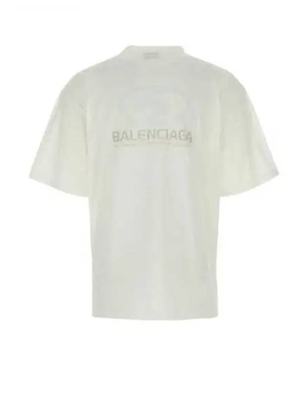 Surfer Medium Fit Short Sleeve T-Shirt White - BALENCIAGA - BALAAN 2